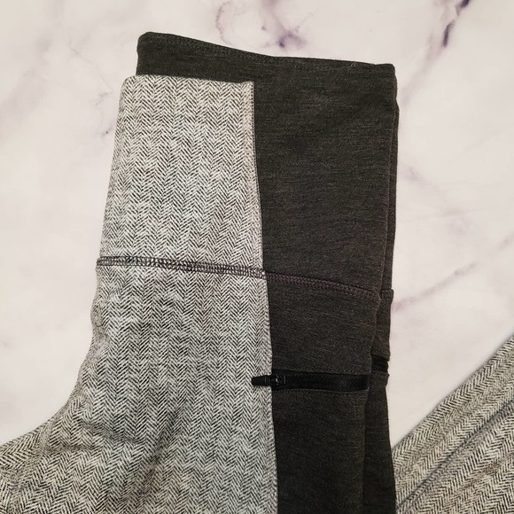 C9 by CHAMPION black & white chevron leggings M - Picture 4 of 11